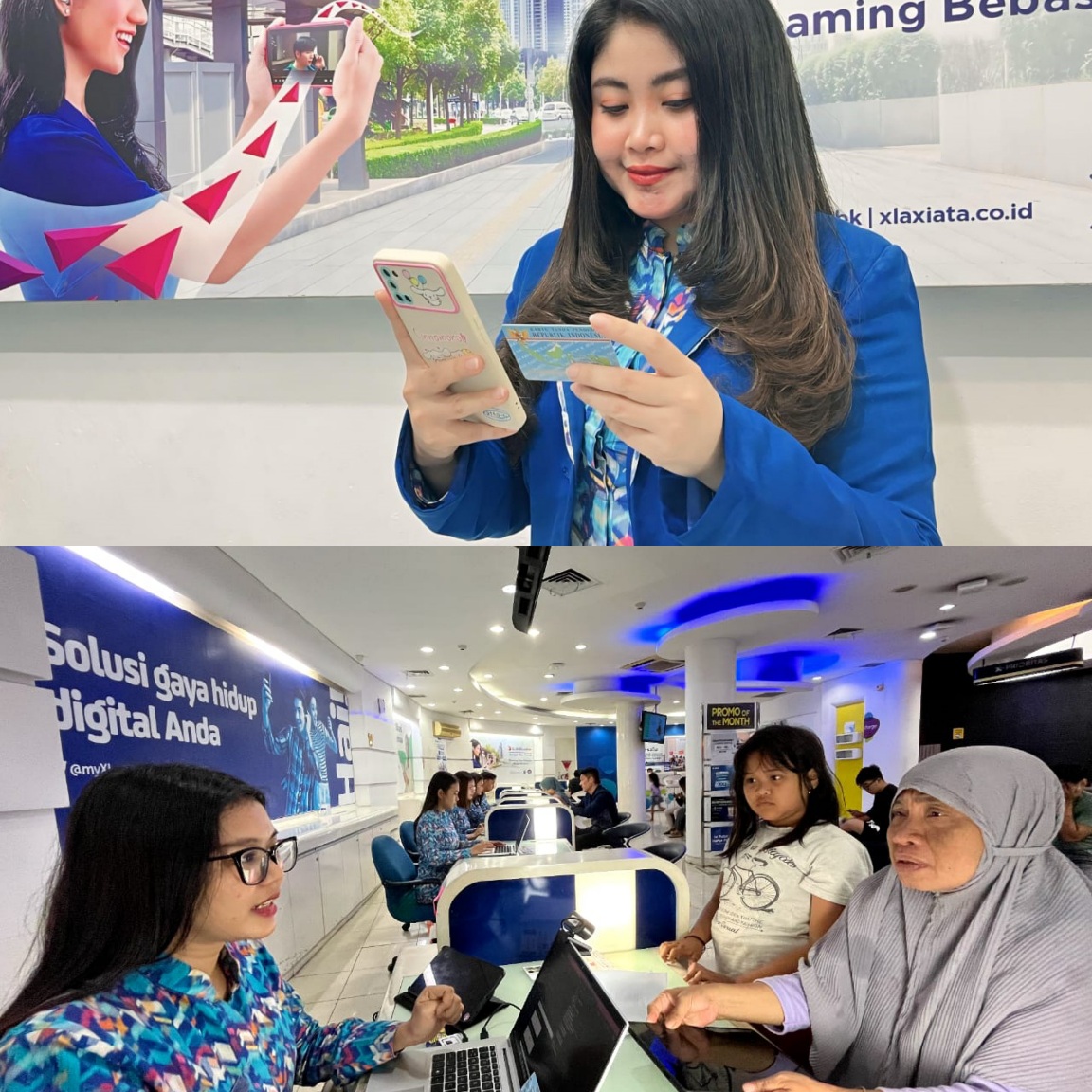 Cara mudah mengecek NIK pelanggan XL Axiata.