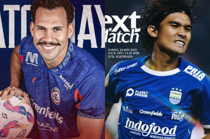 Arema FC vs Persib Bandung akan bertanding pada pekan ke-20 Liga 1 di Stadion Gelora Soeprijadi, Blitar Jawa Timur, Jumat (24/1/2025)