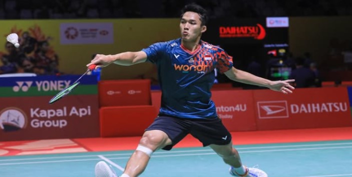 Tunggal putra Jonatan Christie akan meneruskan langkah di babak perempat final Indonesia Masters 2025