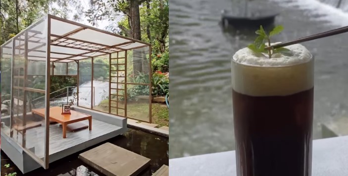 Ngopi syahdu di Heha Waterfall Puncak Bogor