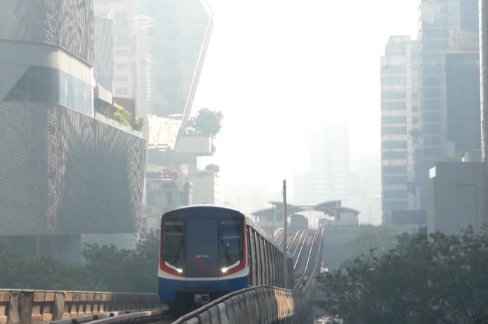 Polusi di Bangkok, Thailand sudah parah sehingga harus meliburkan sekolah.