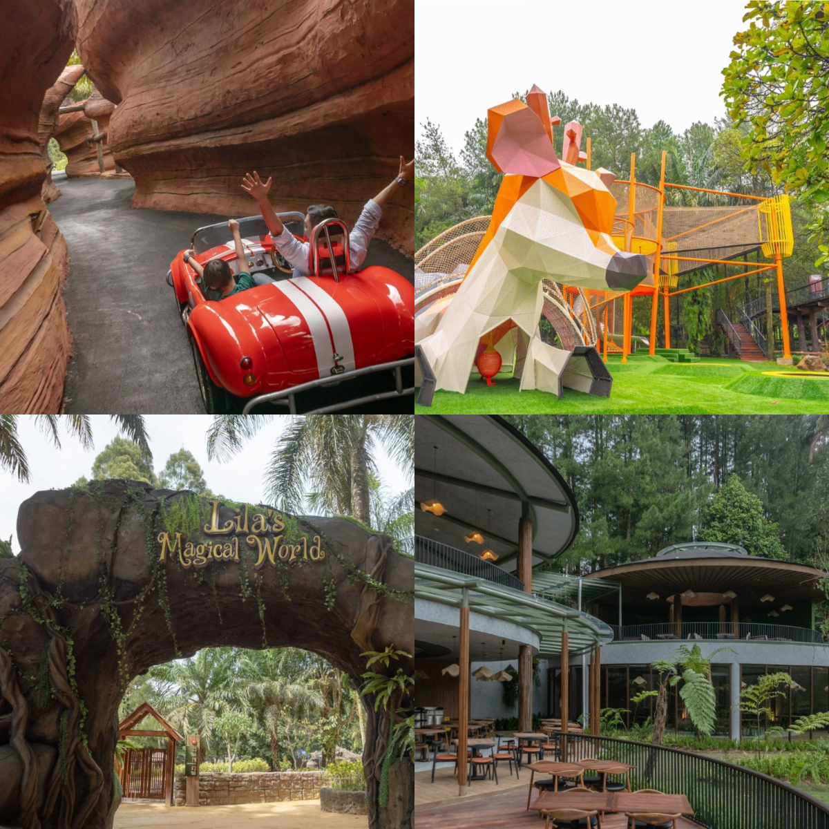 Destinasi wisata baru yang ada di Taman Safari Bogor bernama Enchanting Valley.