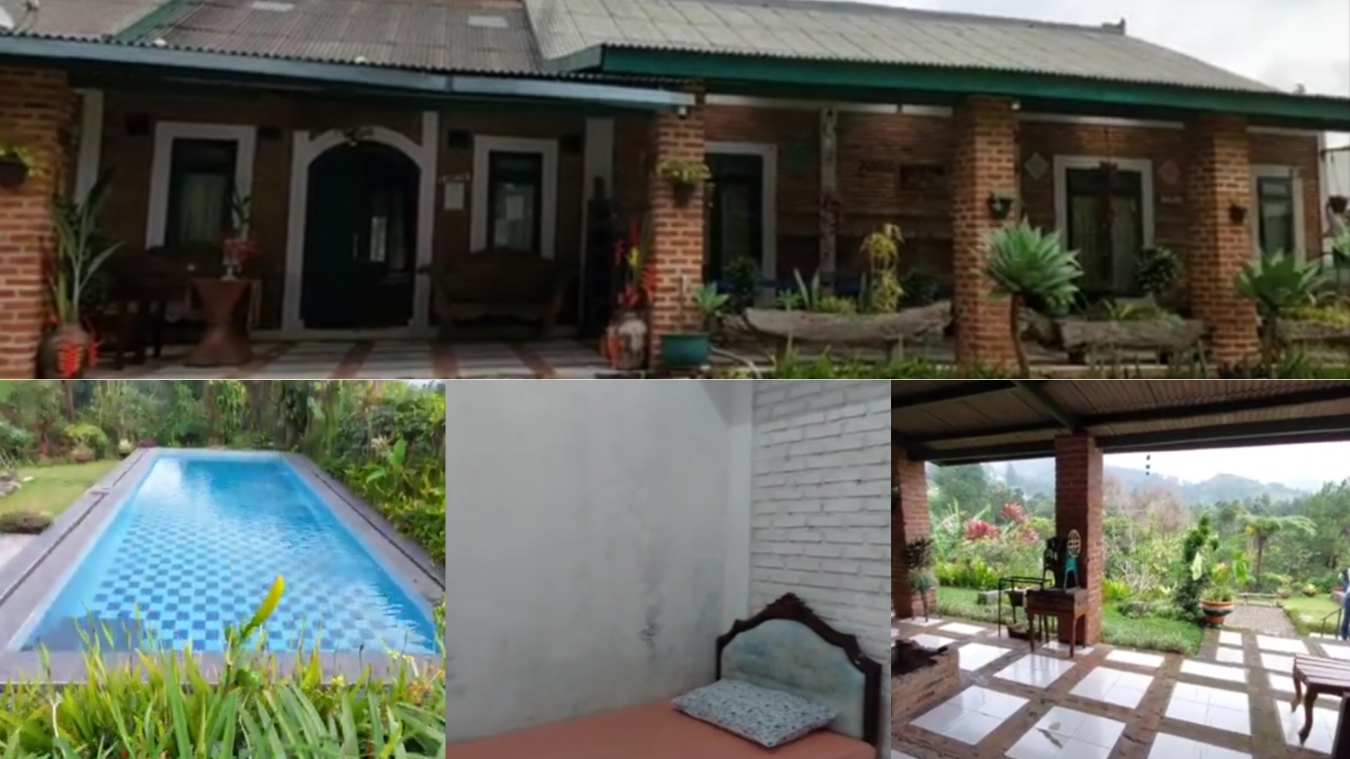 Villa Midosi di kawasan Puncak Bogor cocok menjadi tempat staycation bareng keluarga.