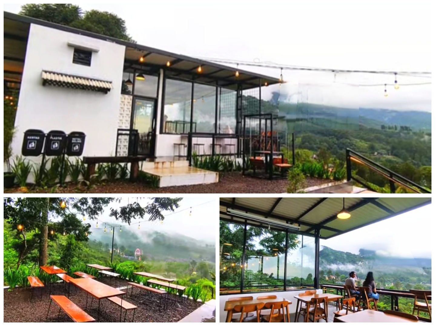 Uniknya Kopi Puncak Ajip Bogor, bukan sekedar spot nongkrong, bisa juga jalan-jalan.