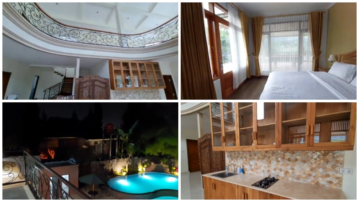 Villa Casa Bardolino penginapan untuk rombongan di Puncak Bogor.