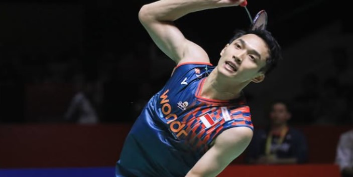 Tunggal putra Indonesia, Jonatan Christie berhasil  melaju ke partai final Indonesia Masters 2025
