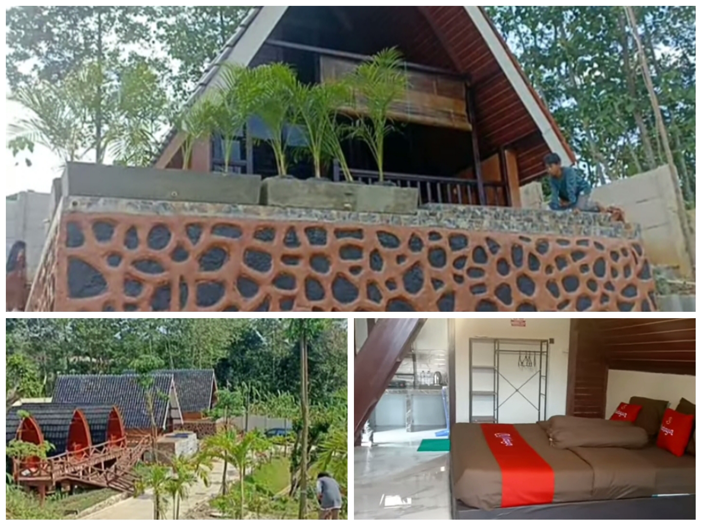 Tampilan Mahayun Villa and Resto Bogor.