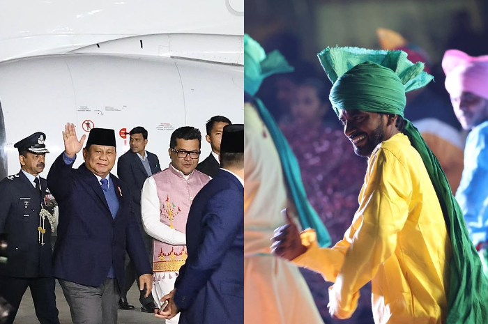 Presiden Prabowo Subianto memulai lawatan di India pada Kamis (23/1).