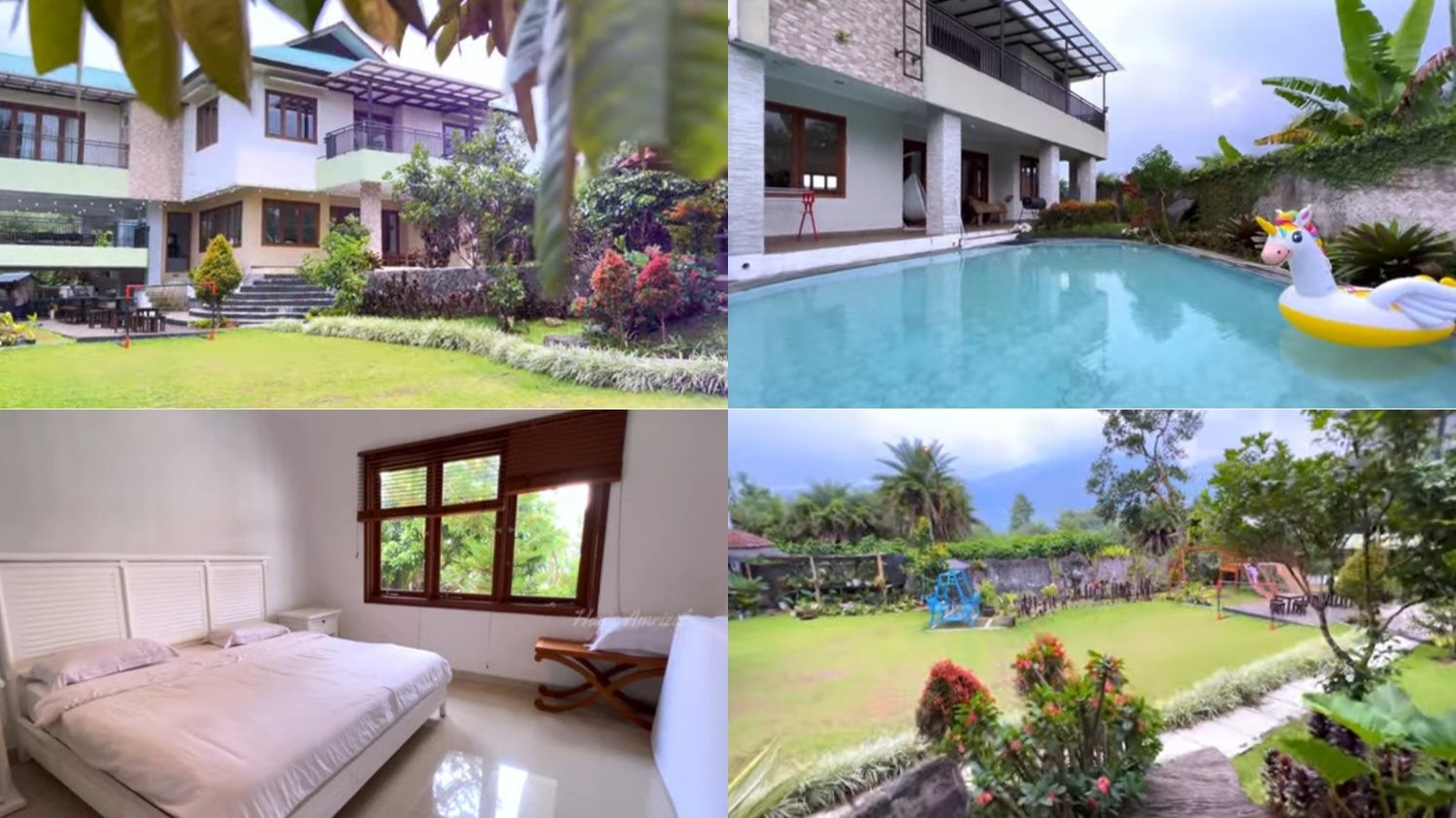 Penginapan besar untuk keluarga di Bogor The Samola Villa.