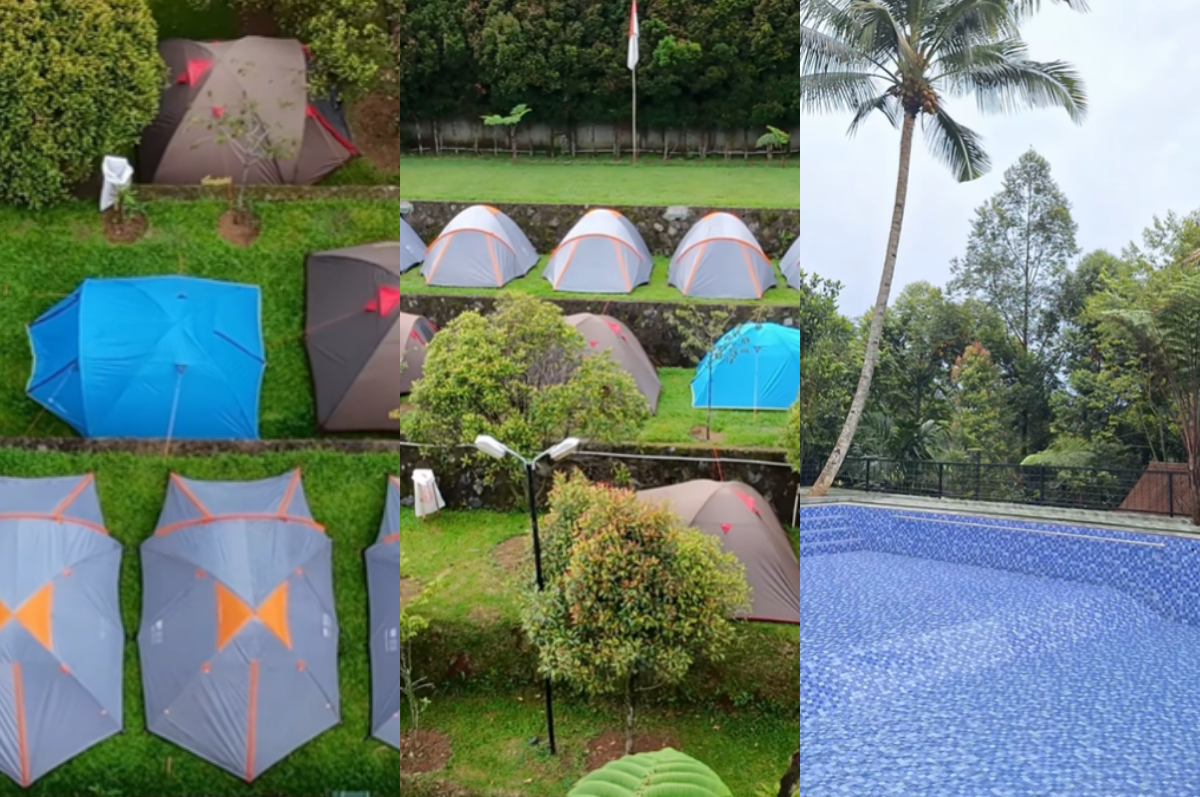 Camping seru di Cikoneng Camp Bogor.