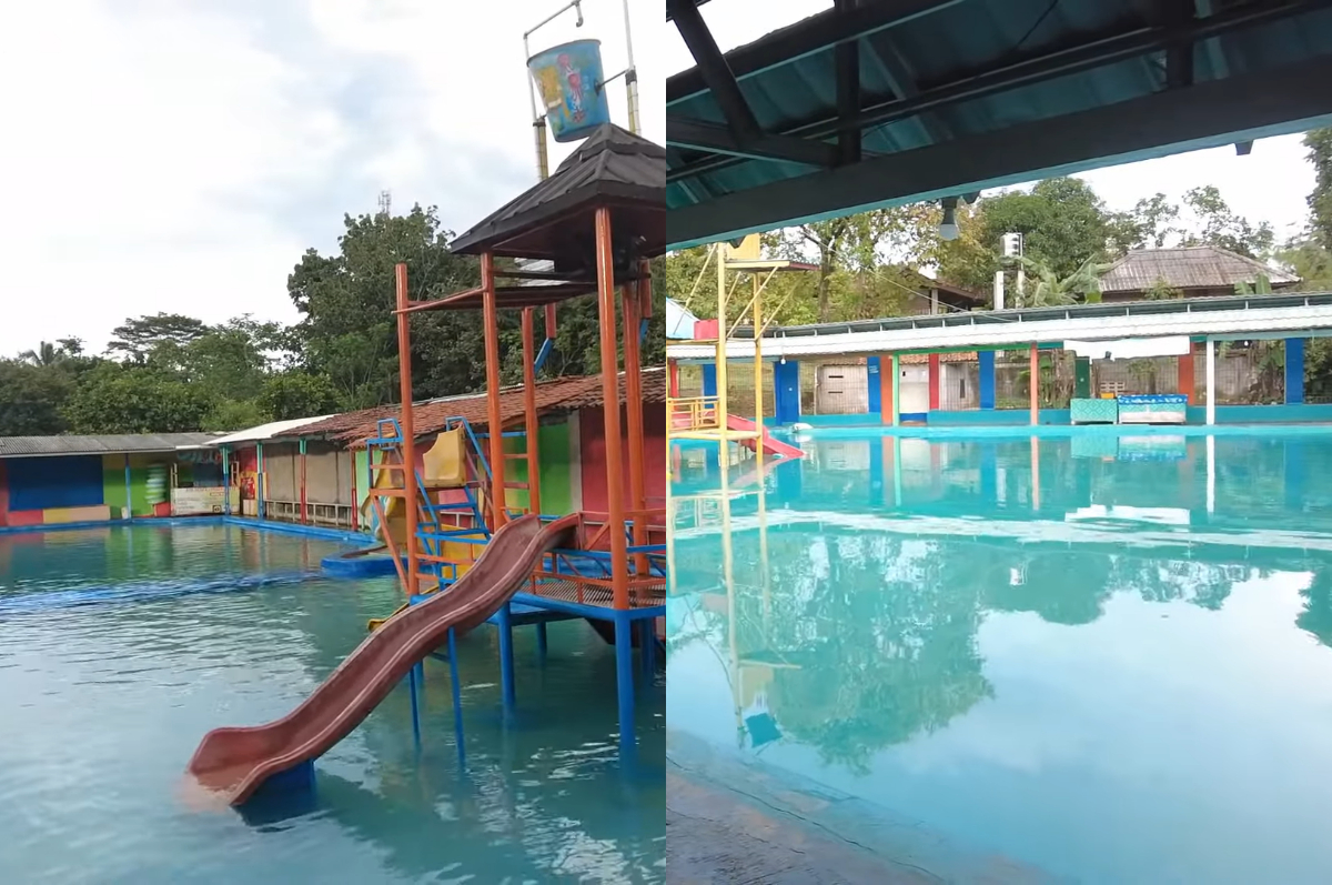 Kolam renang Mata Air Sodong tawarkan kolam alami tanpa kaporit.
