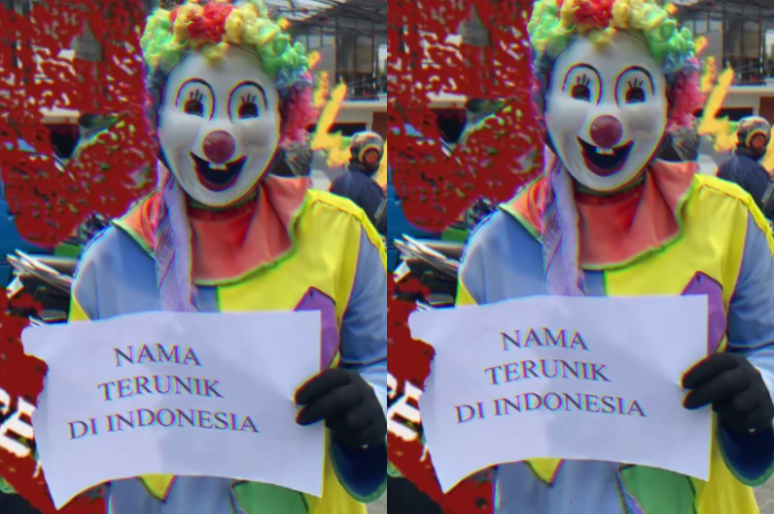 9 nama terunik di Indonesia.
