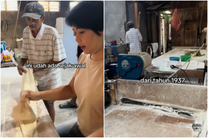 Pabrik mie legendaris di Kota Bogor masih mempertahankan cara pembuatan secara tradisional.