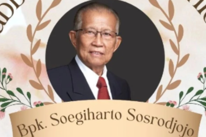 Soegiharto Sosrodjojo Founder Rekso Group atau pendiri Teh Botol Sosro meninggal dunia.