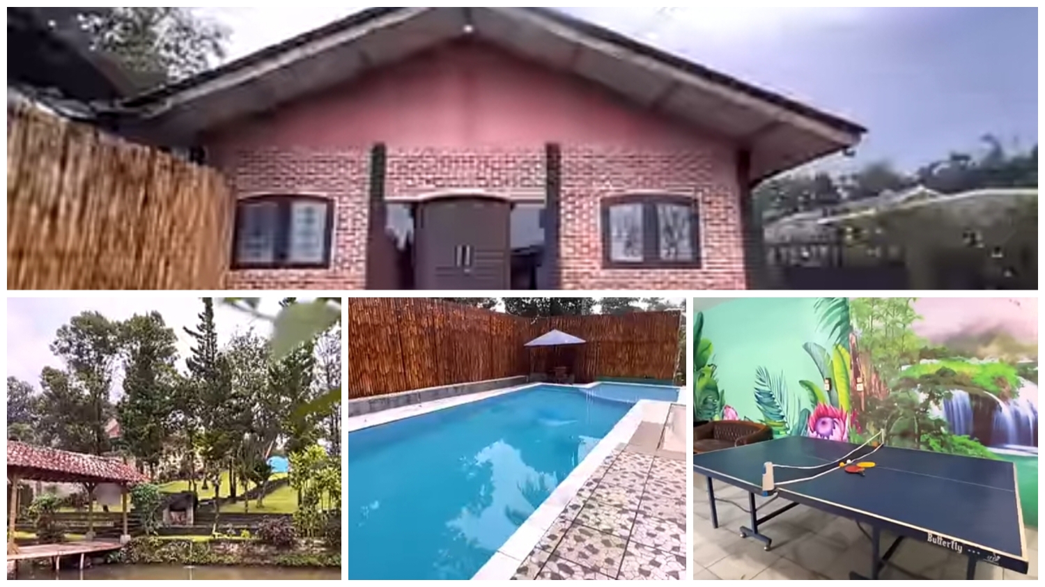Villa Dinesky pilihan tepat liburan bareng keluarga di Bogor.