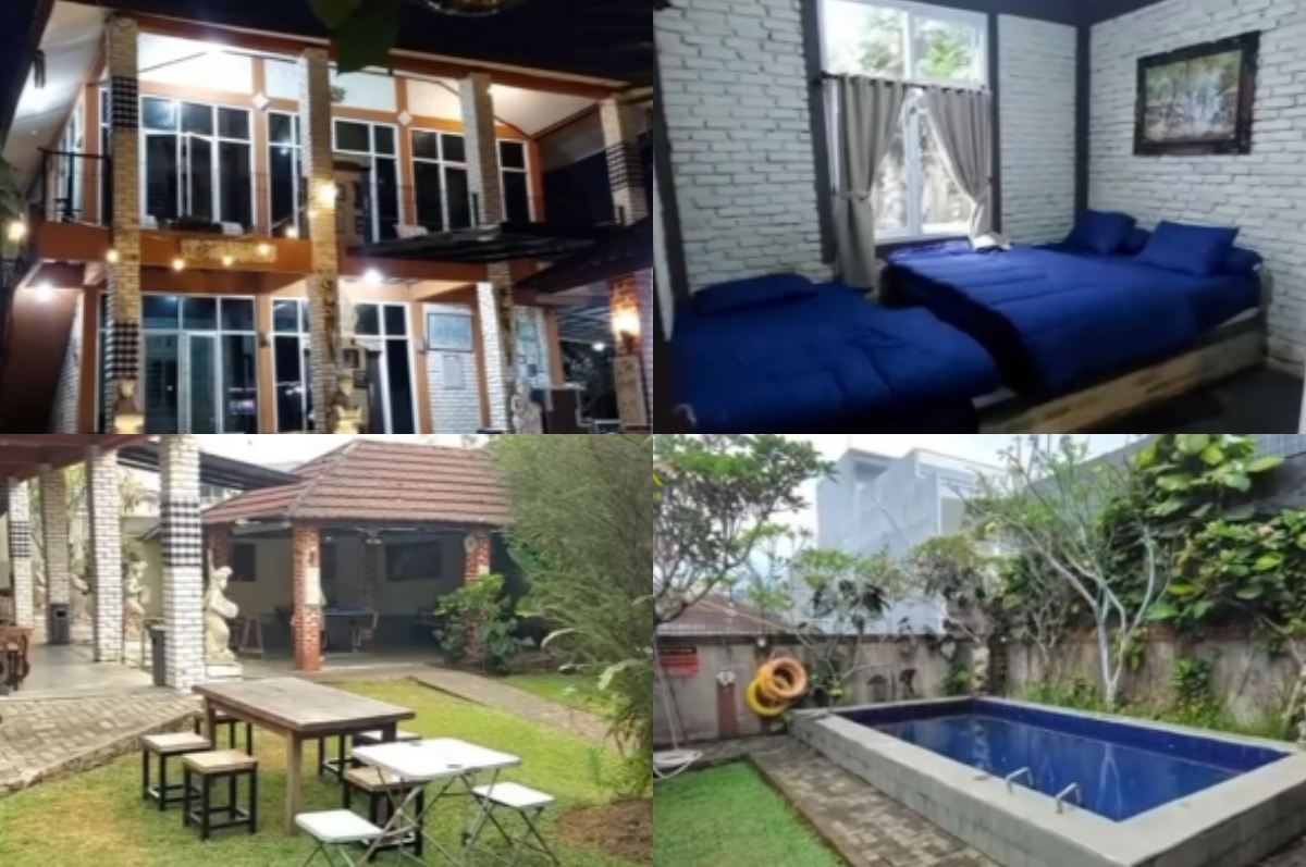 Villa Kenxena liburan bernuansa Bali di Puncak Bogor.