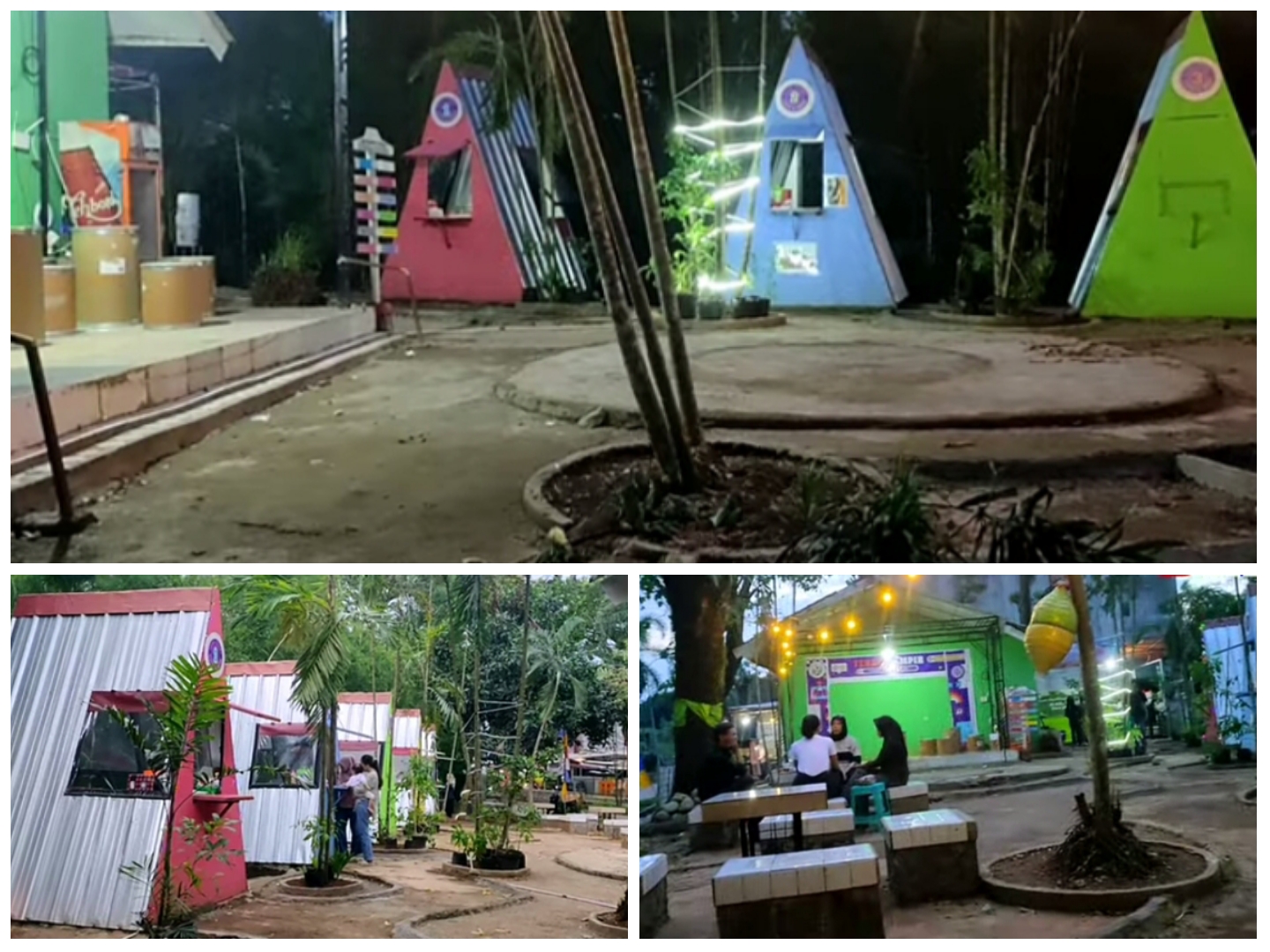 Suasana Teras Mampir Cileungsi Bogor.
