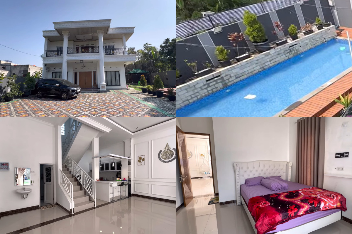 Villa Wawa, rekomendasi villa di Bogor dengan kapasitas hingga 40 orang, yang bebas buka tutup ganjil genap.