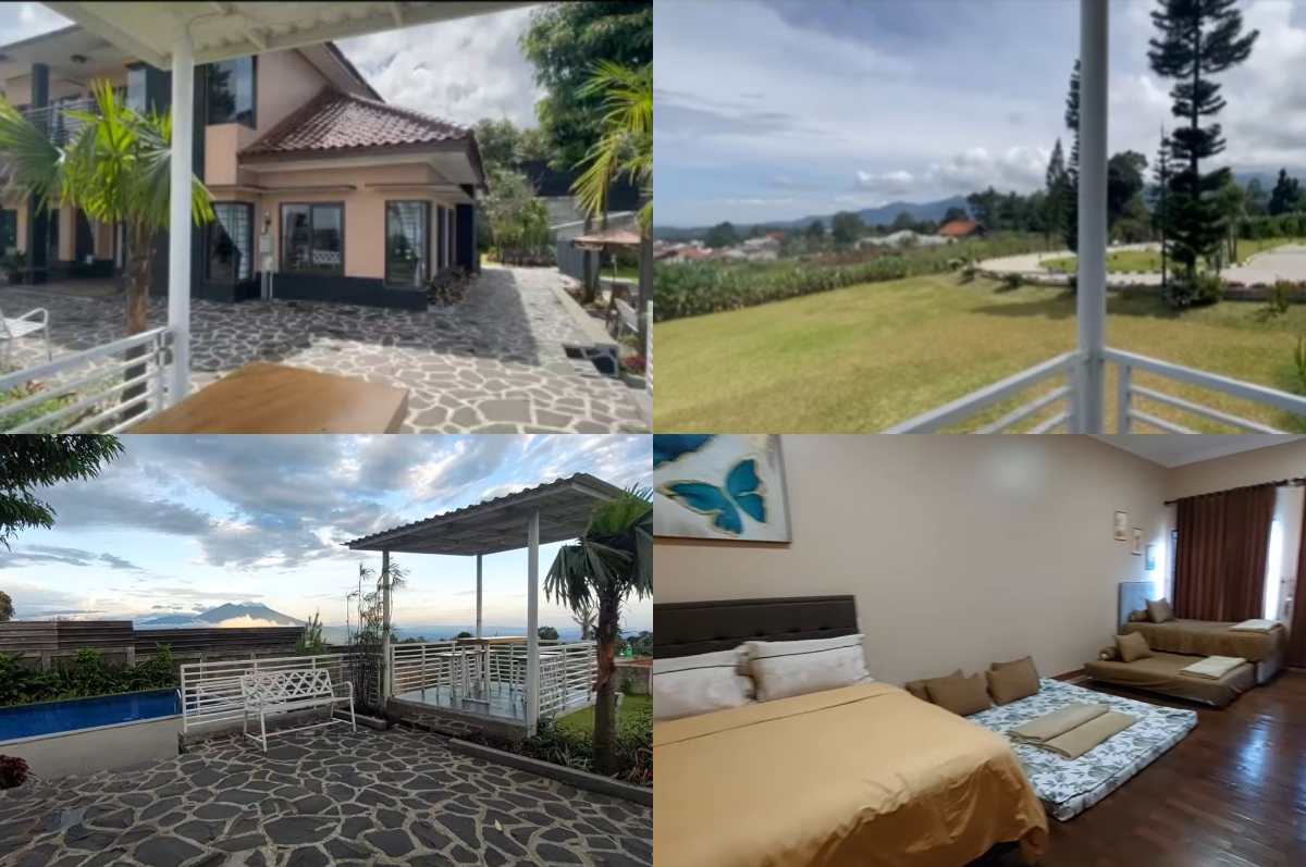 Villa Elbrus Puncak tawarkan fasilitas mewah dan pemandangan indah.