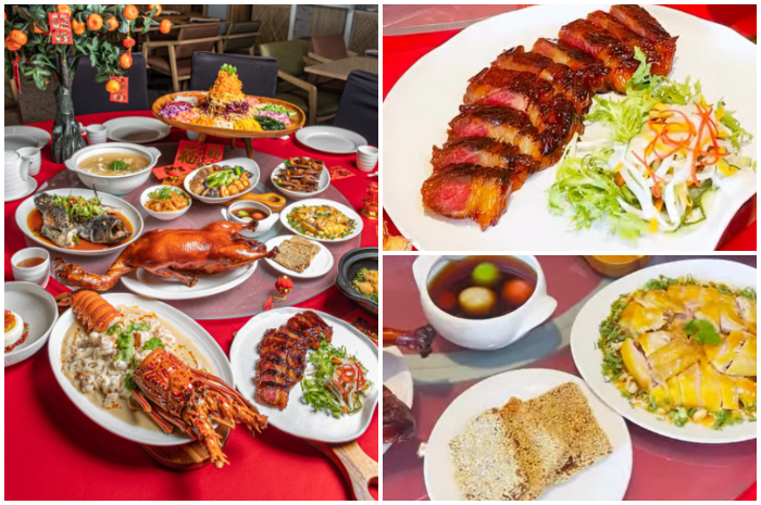 Ragam sajian pada promo Chinese New Year Dinner Set Menu di Cascade Restaurant