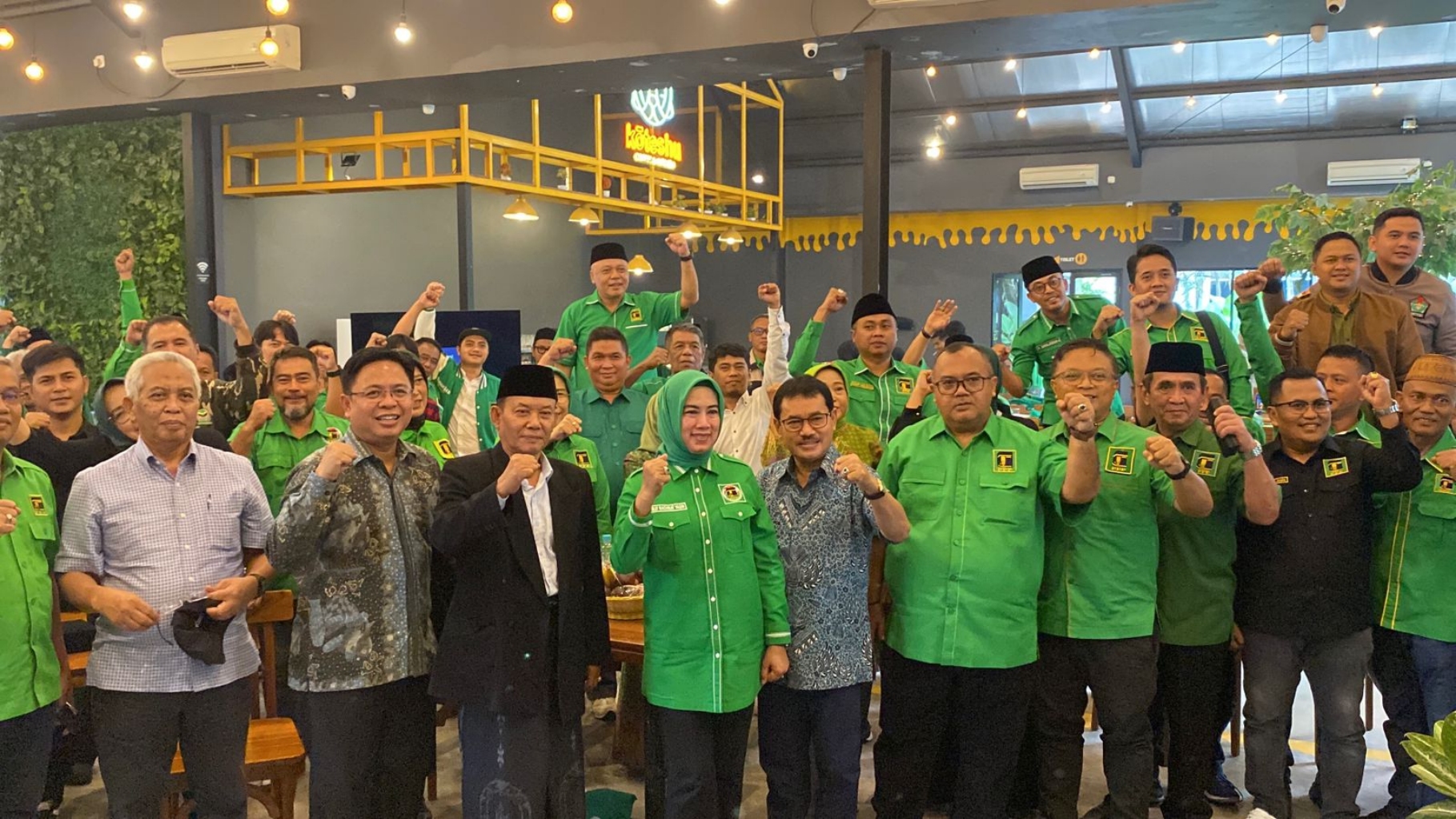 DPW PPP Jawa Barat saat menggelar Kolokium di Jalan Ahmad Yani, Kecamatan Tanah Sareal, Kota Bogor.