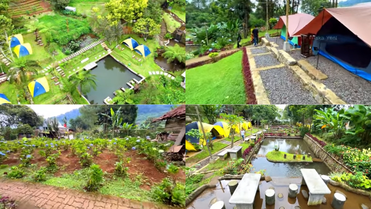 Tempat berkemah murah di Datura Nature Space Bogor.