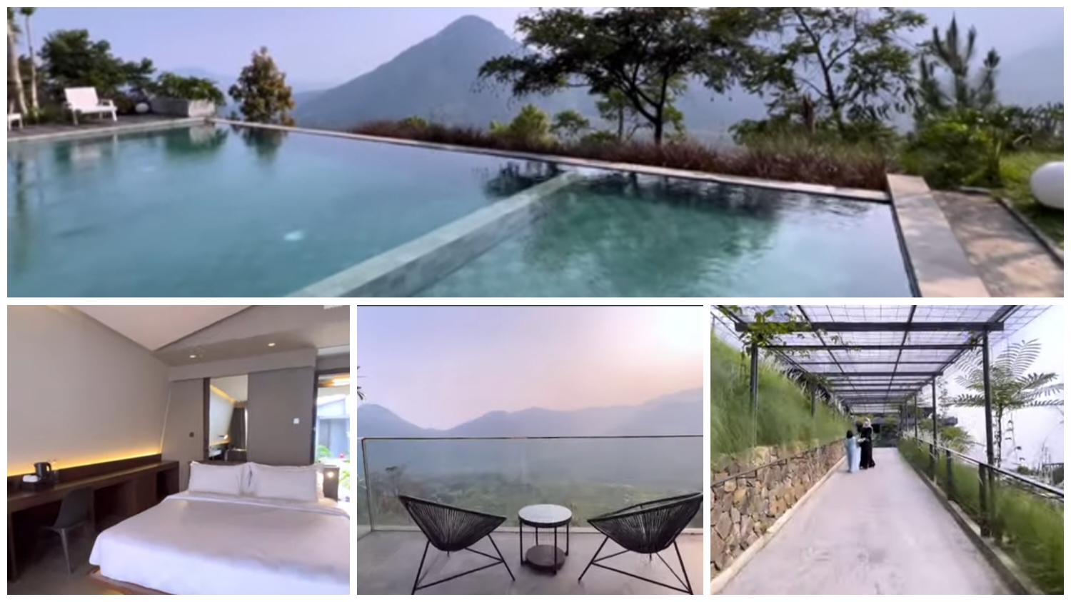 The Upper Clift Resort and Cafe pilihan menginap di kawasan Sentul Bogor.