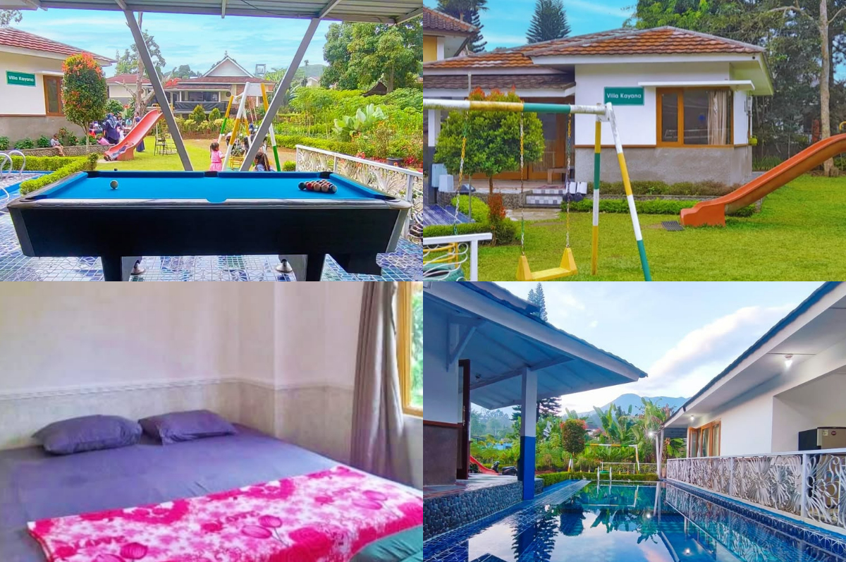 Fasilitas Vila Kayana Puncak.