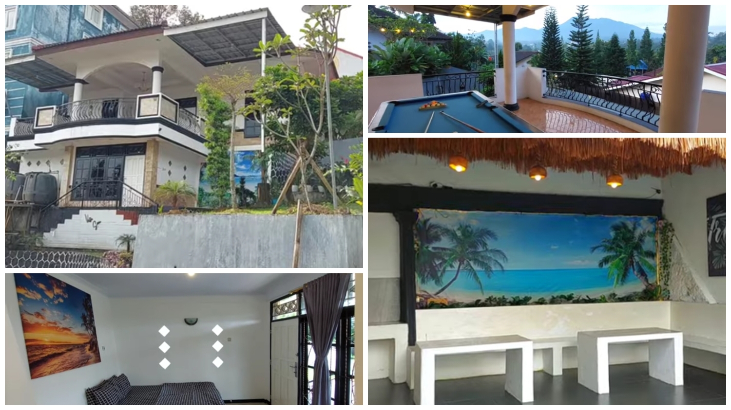 Villa Soon penginapan yang sejuk dengan the best view di Bogor.