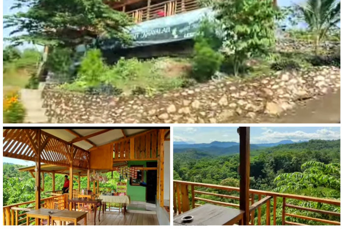 Tampilan Warung Bukit Khayalan Puncak Bogor.