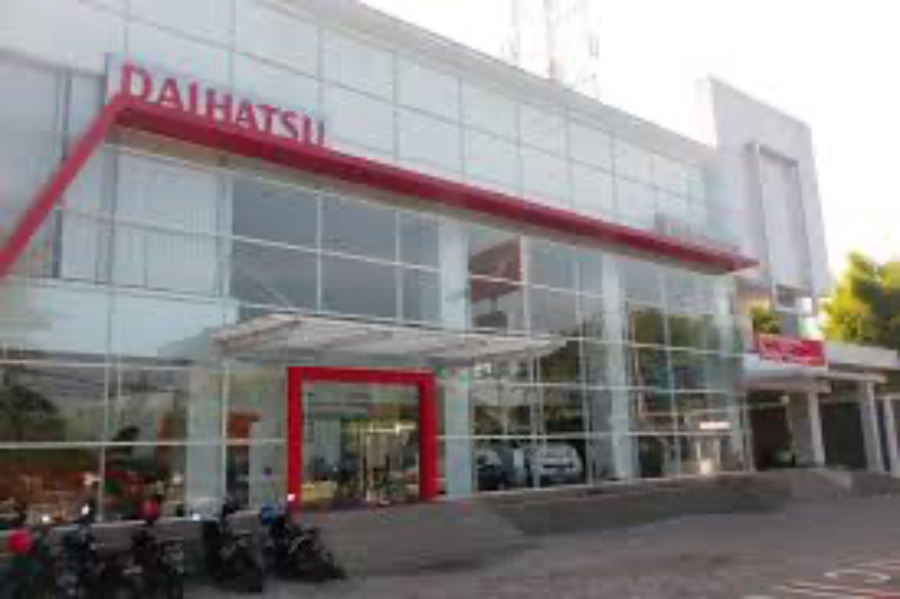 Showroom Daihatsu di Bogor.