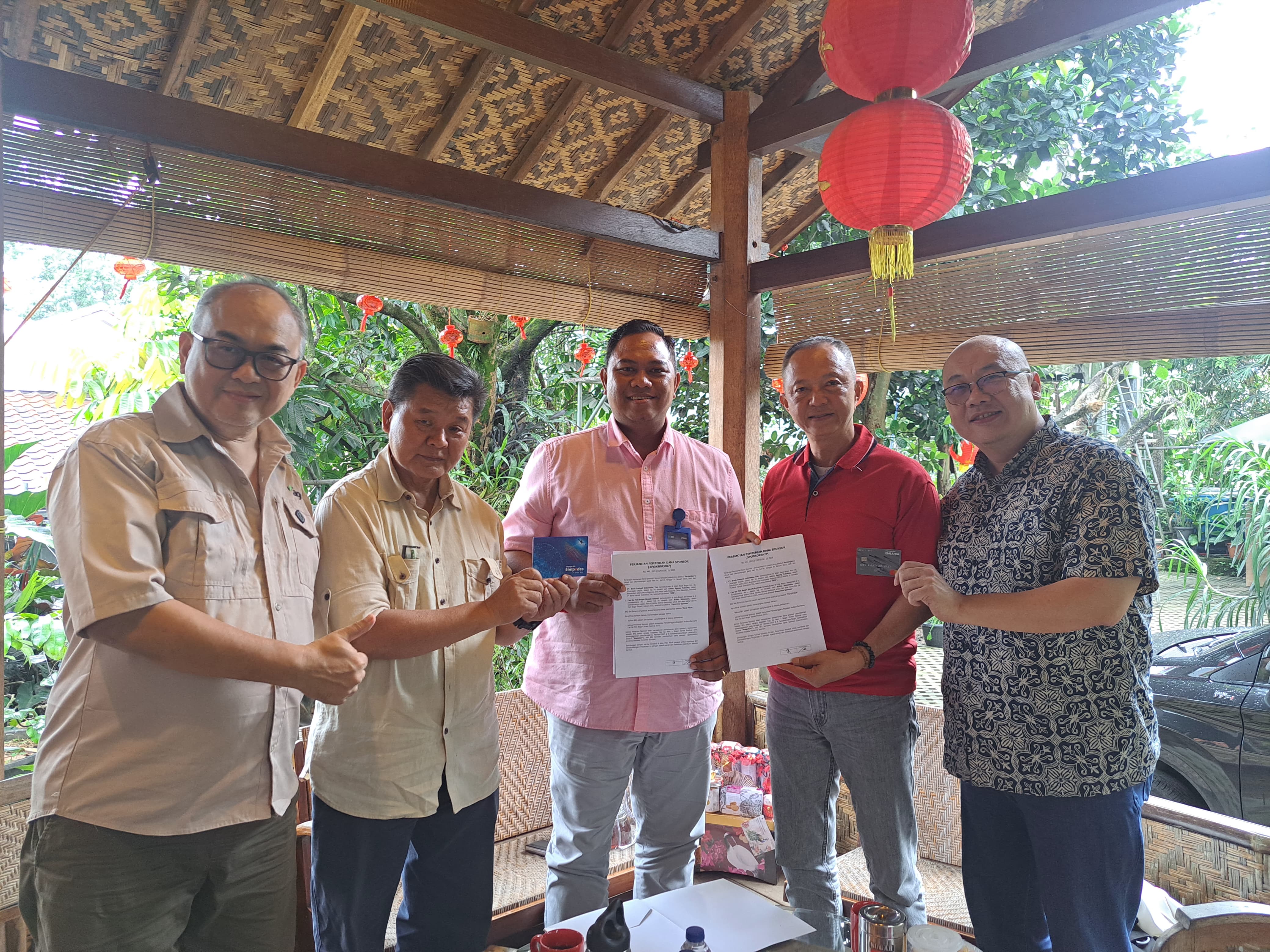 Pertemuan antara Panitia Penyelenggara Bogor Street Festival Cap Go Meh 2025 dengan BRI.