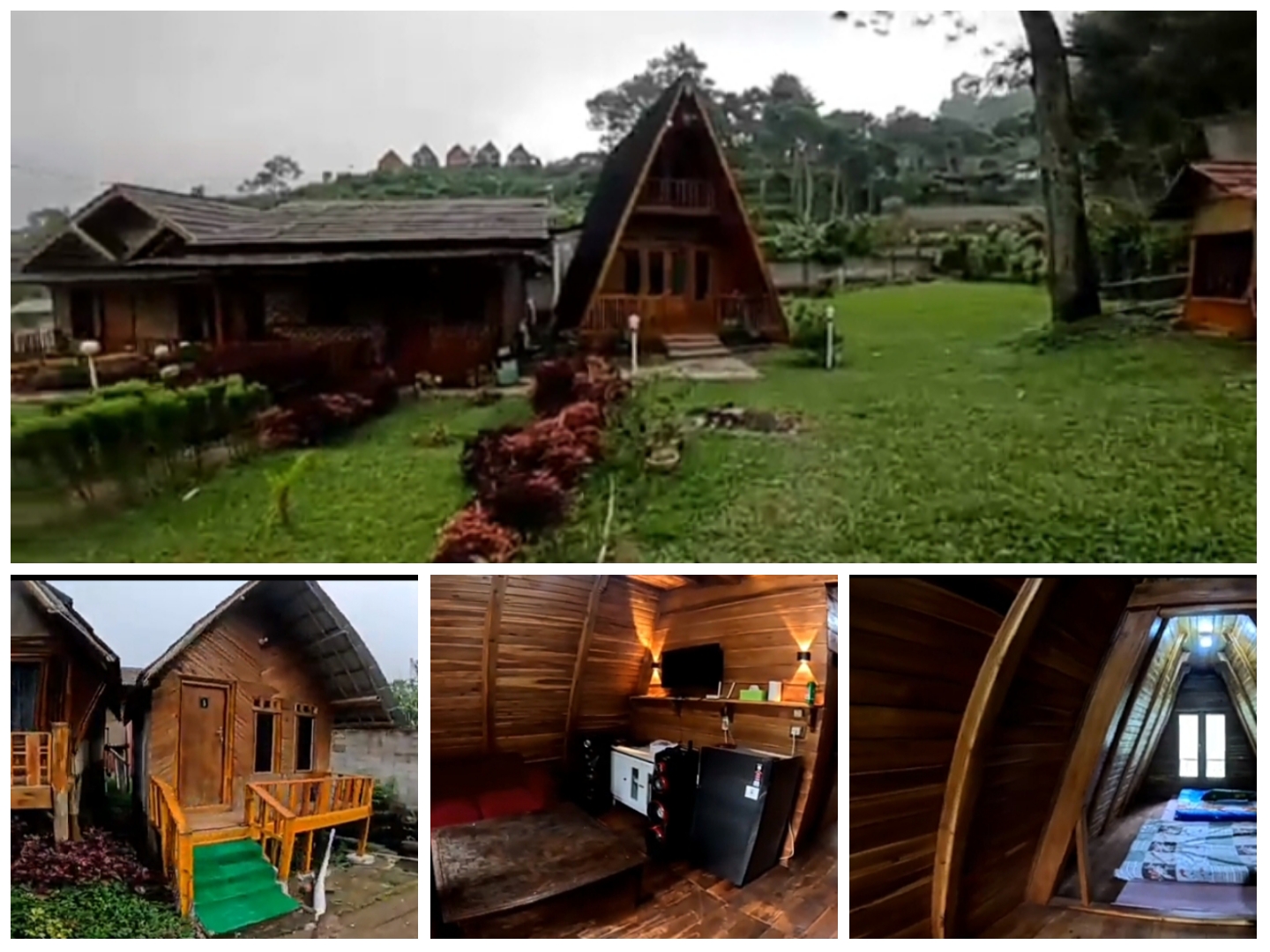 Berbagai Tipe  Villa Fajar Alam Puncak Dua Jonggol.