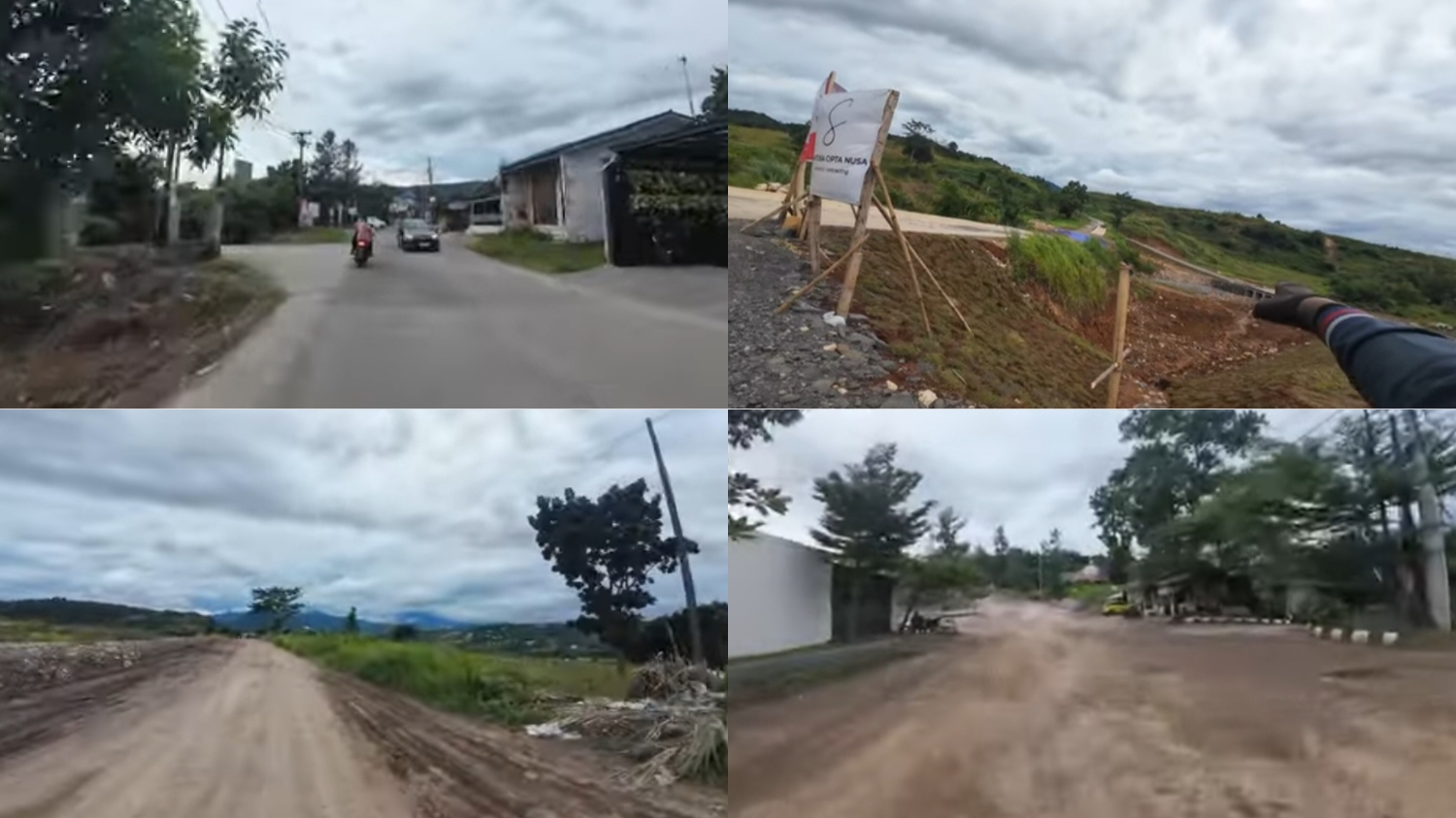 Kawasan jalur alternatif Jalan Masa Depan Bogor.