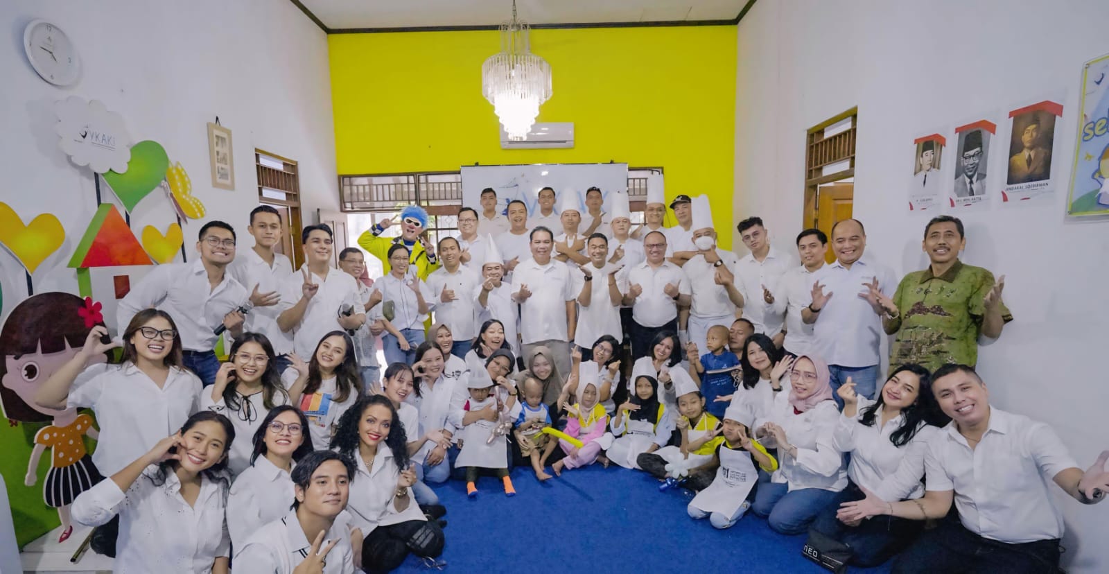 Archipelago mengadakan kegiatan bersama Yayasan Kasih Anak Kanker Indonesia (YKAKI) di Yogyakarta pada 30 Januari 2025