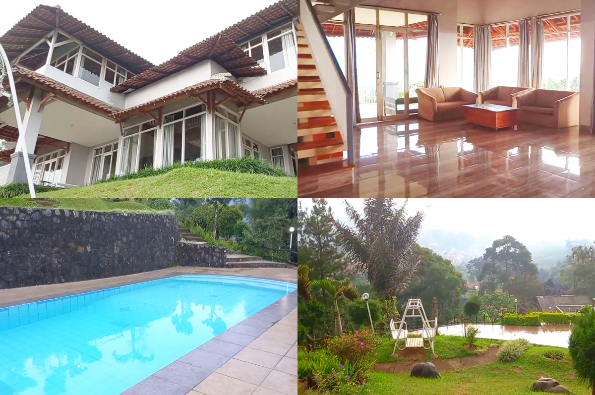 Villa Kaca Putih fi Puncak Bogor.