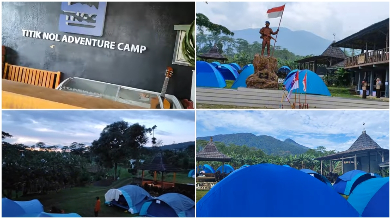Titik Nol Adventure Camp tempat berkemah paling nyaman di Bogor.