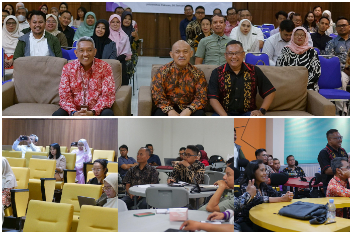 Kegiatan Training of Trainer (ToT) bagi calon dosen pendamping program kemahasiswaan Universitas Pakuan pada Kamis (30/1/2025).