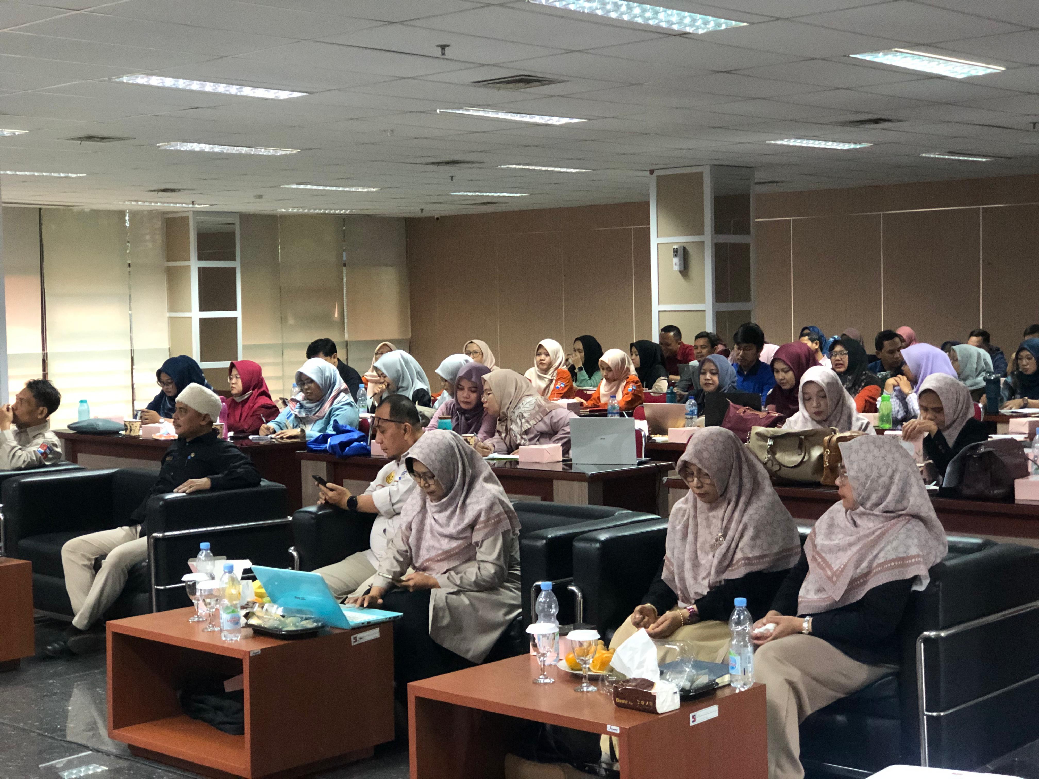 Suasana saat berlangsungnya worksop pendidikan yang diinisiasi oleh Gugus Sekolah Kecamatan Bogor Utara