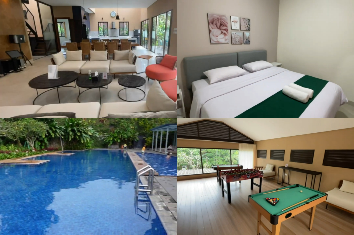 Fasilitas Villa Midori di Vimala Hills, Ciawi, Bogor.