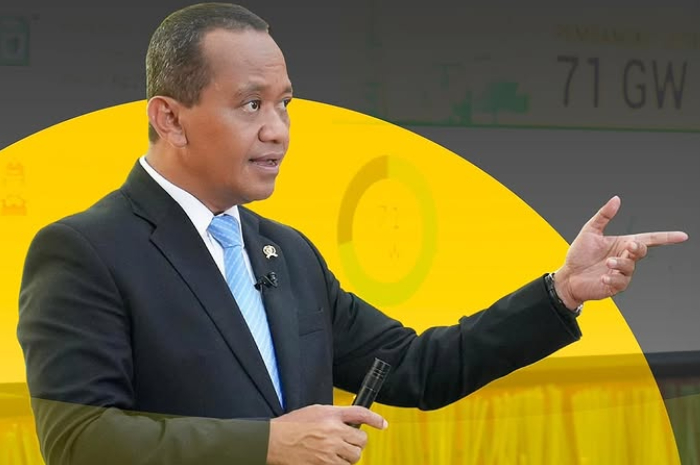 Menteri Energi dan Sumber Daya Mineral (ESDM) Bahlil Lahadalia menjelaskan soal gas elpiji 3 kg.
