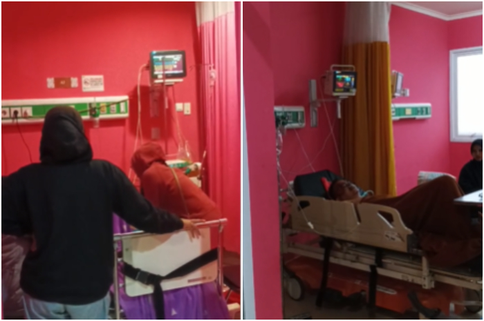 Korban luka-luka akibat kecelakaan beruntun di Gerbang Tol Ciawi Bogor menjalani perawatan di RSUD Ciawi.
