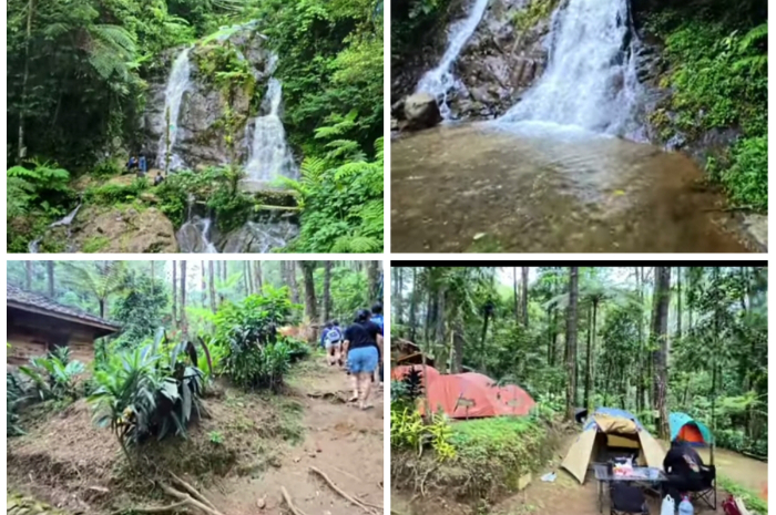 Pesona Curug Batu Gede Bogor.