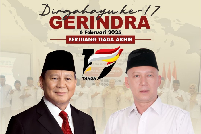 Partai Gerindra berulang tahun yang ke-17