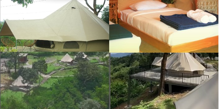 Glamping seru di tengah kebun teh Gunung Mas Puncak Bogor