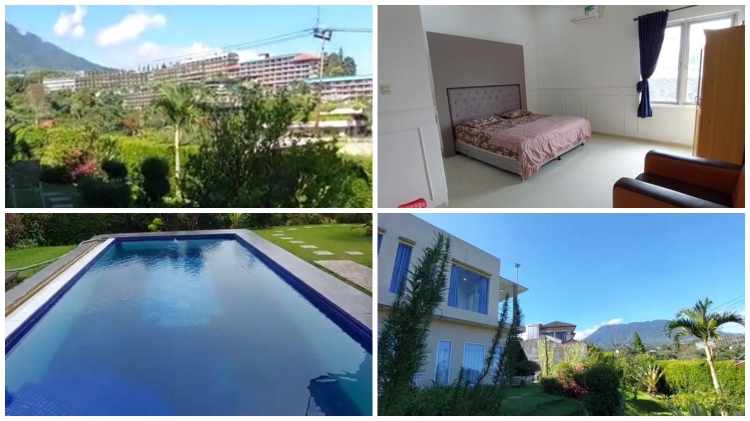 Villa Al Barakat penginapan dengan view terindah di Bogor.