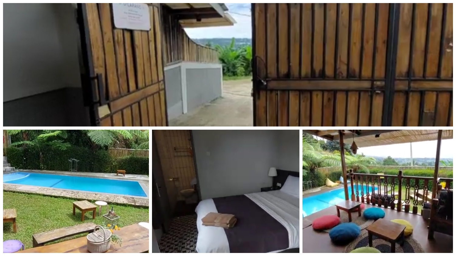 Villa Jeje penginapan dengan nuansa alam di Bogor.