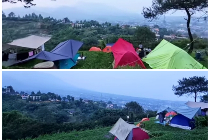 Ngecamp Murmer di Masada Camping Ground di kawasan Puncak Bogor.