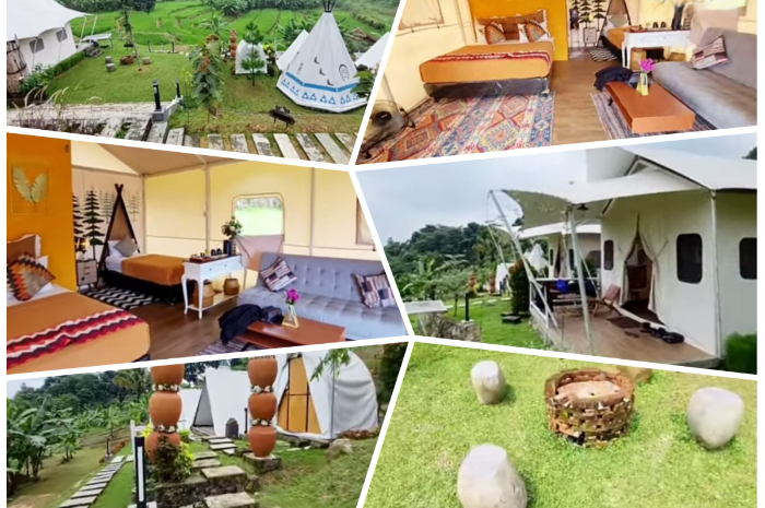 Style Tenda De Boekit Glamping Bogor, Punya Dua Tipe.