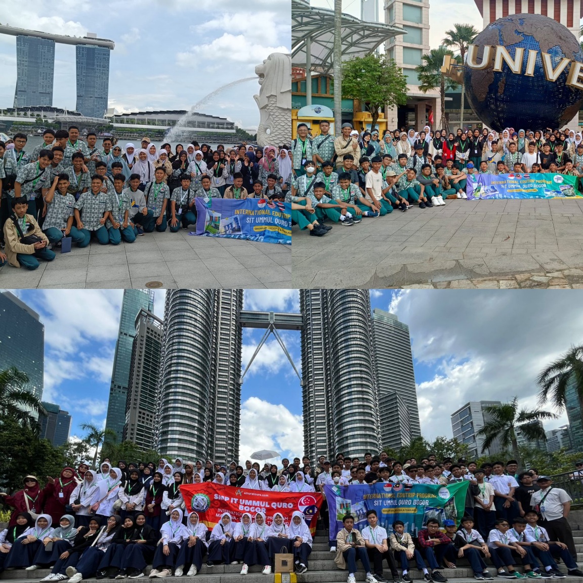 SMP IT Ummul Quro Bogor menghelat program Edu Trip yang berlangsung sejak 4 Februari hingga Minggu (9/2/2025).